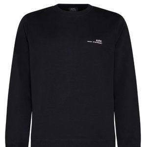 A.P.C. Logo Printed Crewneck Sweatshirt